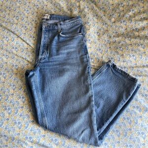Agolde Riley Long Straight Leg Jeans (29)